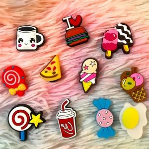 Shoe Charms Junk Food 11 pieces NWOT